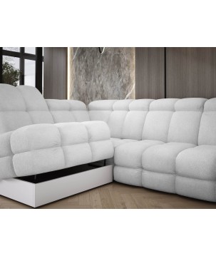 Narożnik wolnostojący TOLLO Strona Lewa Tkanina BUBBLE 01