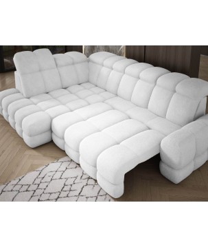 Narożnik wolnostojący TOLLO Strona Lewa Tkanina BUBBLE 01