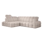 Narożnik wolnostojący TOLLO Strona Lewa Tkanina BUBBLE 03