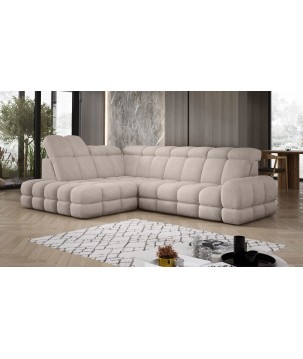 Narożnik wolnostojący TOLLO Strona Lewa Tkanina BUBBLE 03