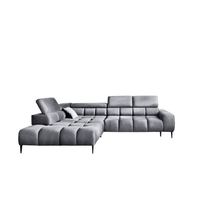 Narożnik wolnostojący PLAZA układ Lewy w tkaninie MONOLITH 85