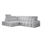 Narożnik wolnostojący TOLLO Strona Lewa Tkanina BUBBLE 06