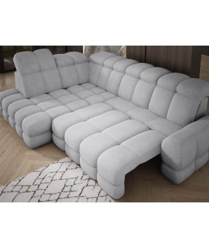 Narożnik wolnostojący TOLLO Strona Lewa Tkanina BUBBLE 06