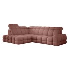 Narożnik wolnostojący TOLLO Strona Lewa Tkanina BUBBLE 09