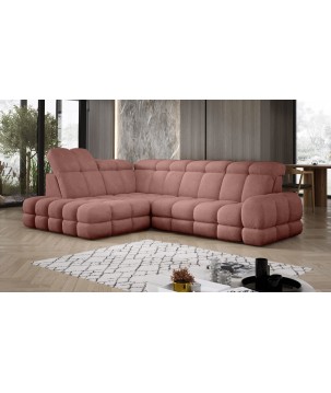 Narożnik wolnostojący TOLLO Strona Lewa Tkanina BUBBLE 09