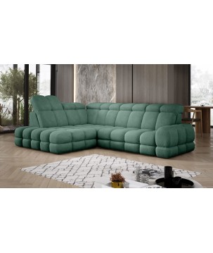 Narożnik wolnostojący TOLLO Strona Lewa Tkanina BUBBLE 12