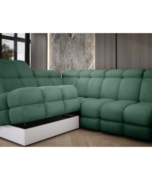 Narożnik wolnostojący TOLLO Strona Lewa Tkanina BUBBLE 12