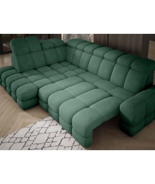 Narożnik wolnostojący TOLLO Strona Lewa Tkanina BUBBLE 12