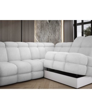 Narożnik wolnostojący TOLLO Strona Prawa Tkanina BUBBLE 01