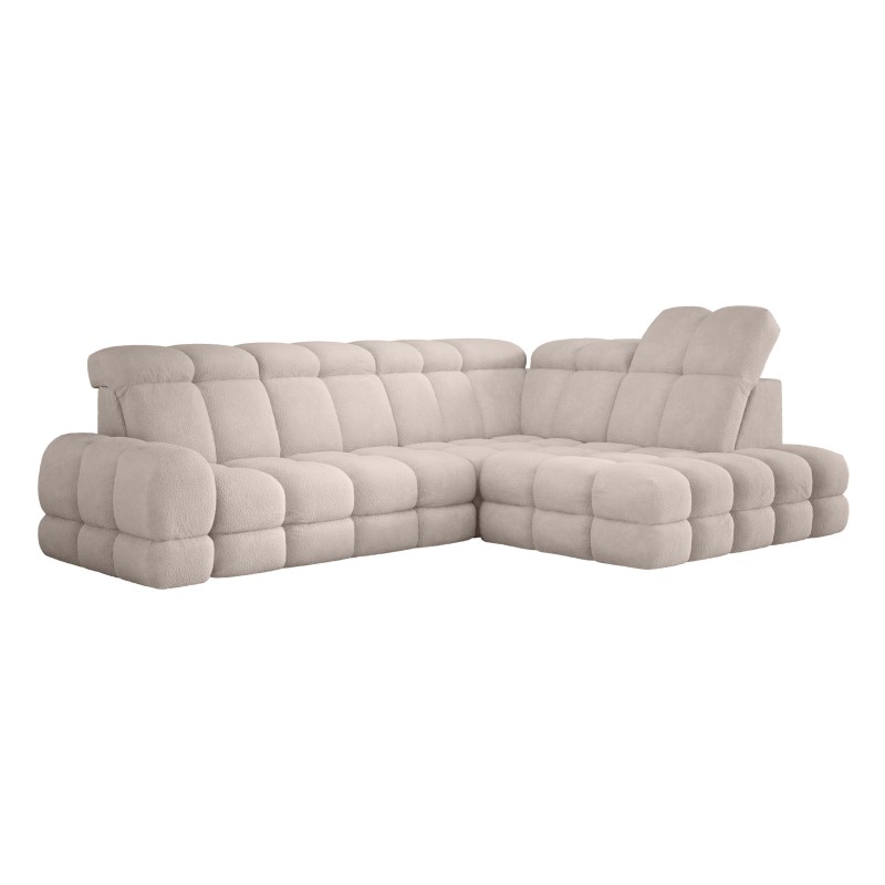 Narożnik wolnostojący TOLLO Strona Prawa Tkanina BUBBLE 03