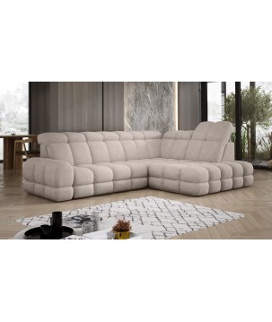 Narożnik wolnostojący TOLLO Strona Prawa Tkanina BUBBLE 03