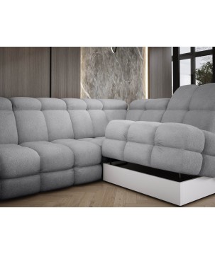 Narożnik wolnostojący TOLLO Strona Prawa Tkanina BUBBLE 06