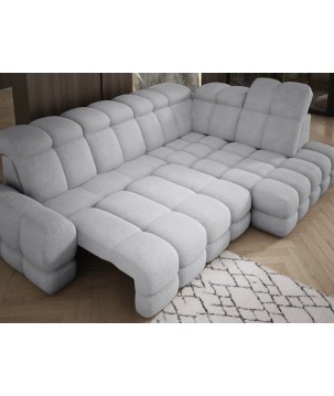 Narożnik wolnostojący TOLLO Strona Prawa Tkanina BUBBLE 06