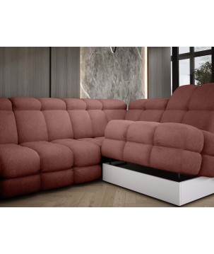 Narożnik wolnostojący TOLLO Strona Prawa Tkanina BUBBLE 09