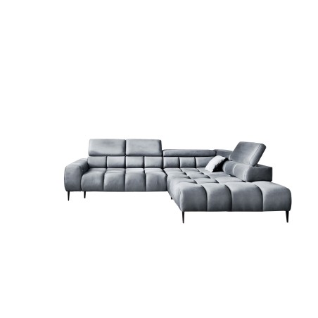 Narożnik wolnostojący PLAZA układ Prawy w tkaninie MONOLITH 84