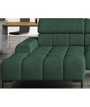 Narożnik wolnostojący PLAZA układ Lewy w tkaninie MONOLITH 37