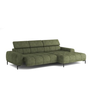 Narożnik wolnostojący PLAZA układ Prawy w tkaninie MONOLITH 38