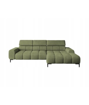 Narożnik wolnostojący PLAZA układ Prawy w tkaninie MONOLITH 38