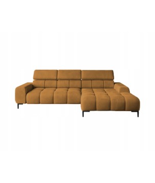 Narożnik wolnostojący PLAZA układ Prawy w tkaninie MONOLITH 48