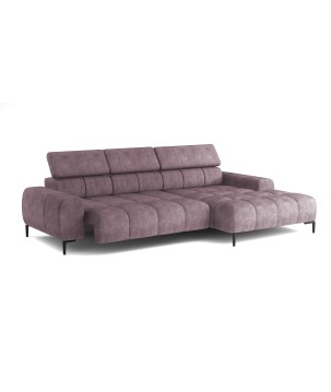 Narożnik wolnostojący PLAZA układ Prawy w tkaninie MONOLITH 62