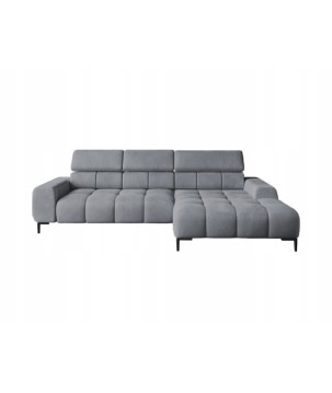 Narożnik wolnostojący PLAZA układ Prawy w tkaninie MONOLITH 85