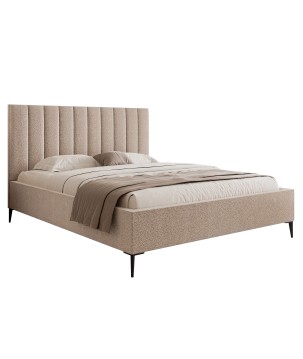 Nowoczesne Łóżko MonaSlim III z metalowym stelażem