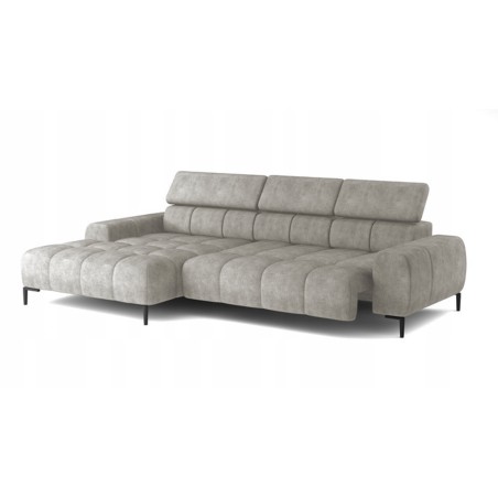 Narożnik wolnostojący PLAZA układ Lewy w tkaninie SALVADOR 01