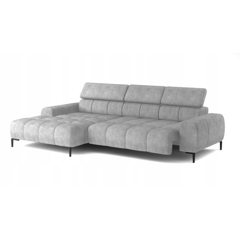 Narożnik wolnostojący PLAZA układ Lewy w tkaninie SALVADOR 13