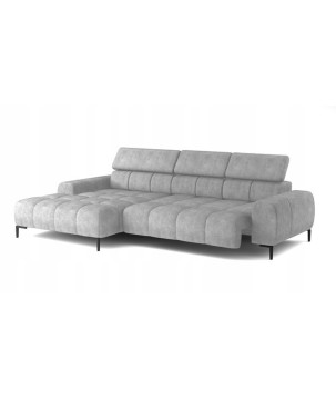 Narożnik wolnostojący PLAZA układ Lewy w tkaninie SALVADOR 13