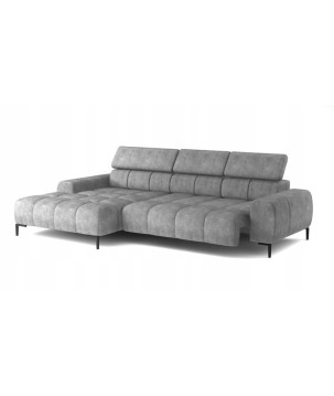 Narożnik wolnostojący PLAZA układ Lewy w tkaninie SALVADOR 14