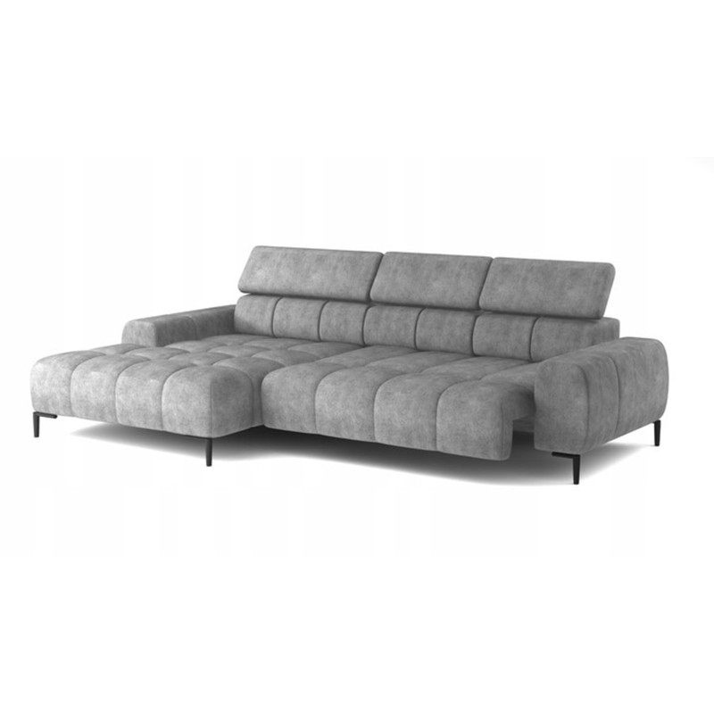 Narożnik wolnostojący PLAZA układ Lewy w tkaninie SALVADOR 14