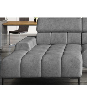 Narożnik wolnostojący PLAZA układ Lewy w tkaninie SALVADOR 14