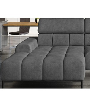 Narożnik wolnostojący PLAZA układ Lewy w tkaninie SALVADOR 15