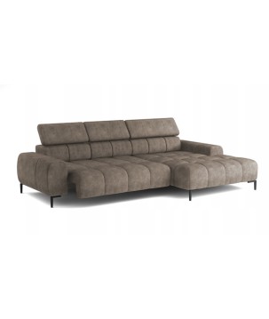 Narożnik wolnostojący PLAZA układ Prawy w tkaninie SALVADOR 03