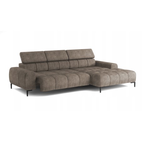 Narożnik wolnostojący PLAZA układ Prawy w tkaninie SALVADOR 03