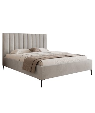 Nowoczesne Łóżko MonaSlim III z metalowym stelażem