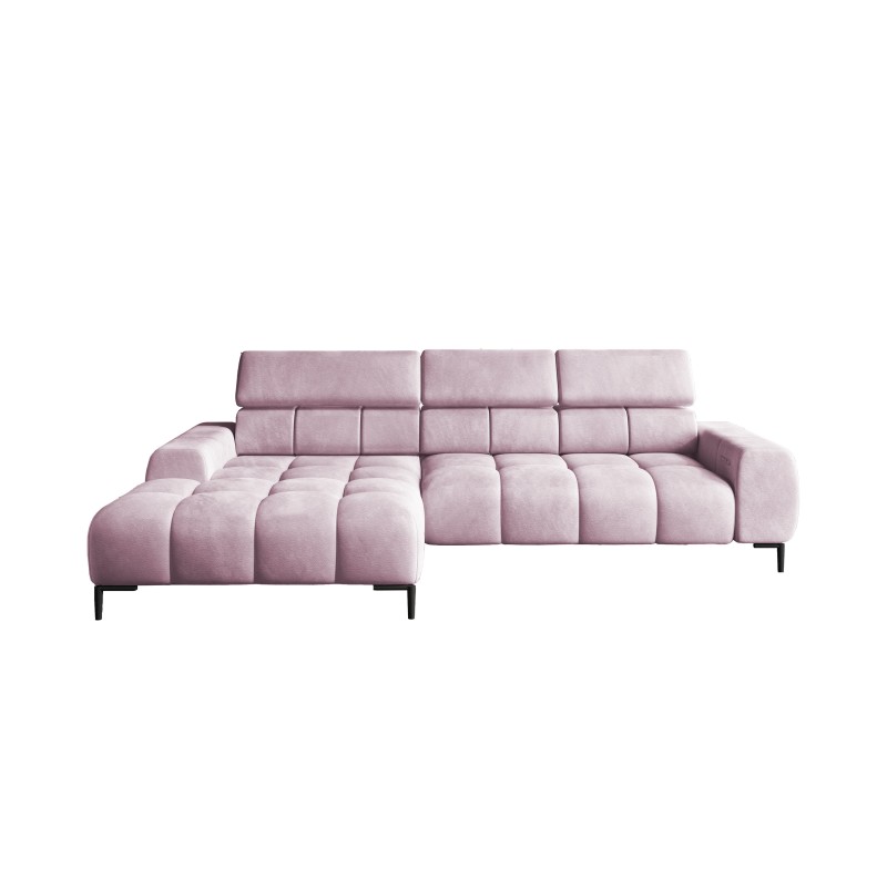 Narożnik wolnostojący PLAZA układ Lewy w tkaninie SOLAR 61