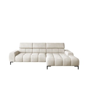 Narożnik wolnostojący PLAZA układ Prawy w tkaninie SOLAR 03