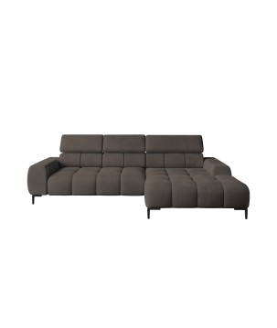 Narożnik wolnostojący PLAZA układ Prawy w tkaninie SOLAR 28