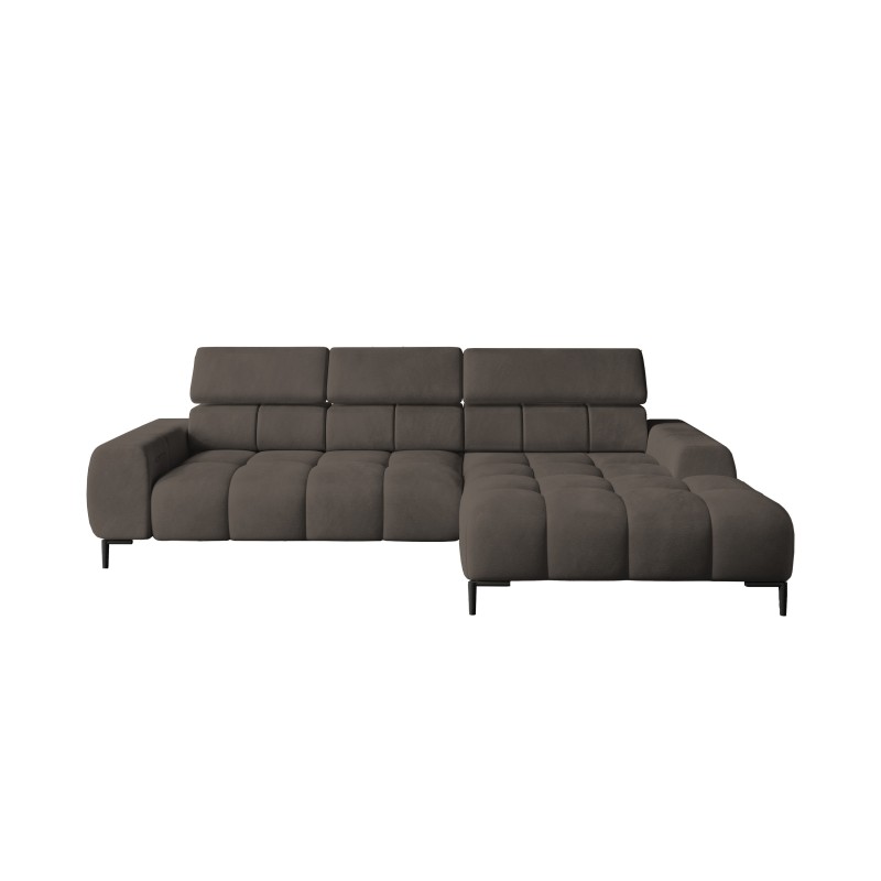 Narożnik wolnostojący PLAZA układ Prawy w tkaninie SOLAR 28