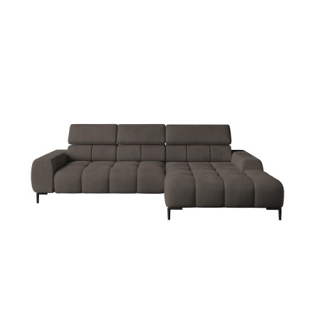 Narożnik wolnostojący PLAZA układ Prawy w tkaninie SOLAR 28