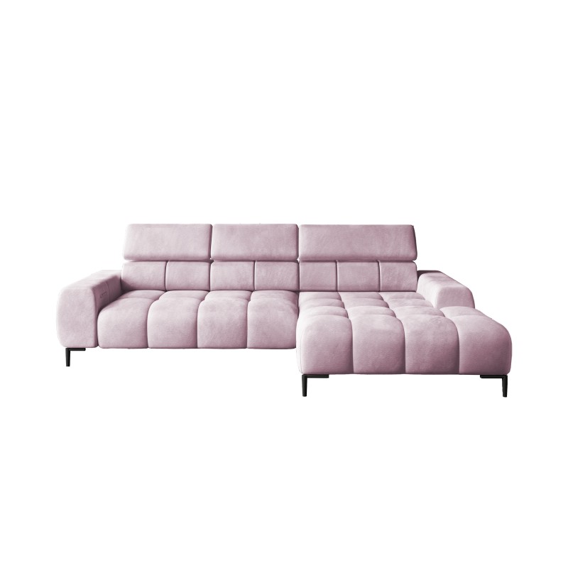 Narożnik wolnostojący PLAZA układ Prawy w tkaninie SOLAR 61