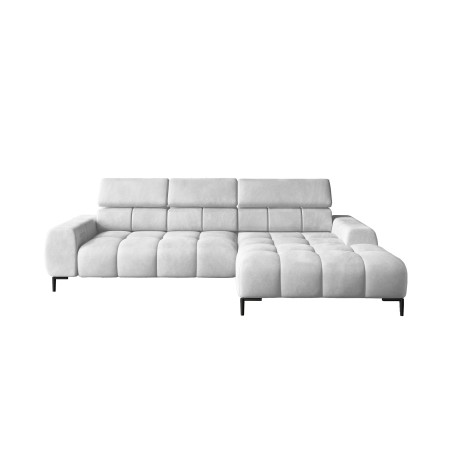 Narożnik wolnostojący PLAZA układ Prawy w tkaninie SOLAR 80