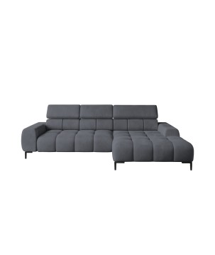 Narożnik wolnostojący PLAZA układ Prawy w tkaninie SOLAR 96