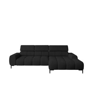 Narożnik wolnostojący PLAZA układ Prawy w tkaninie SOLAR 99