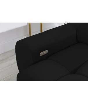 Narożnik wolnostojący PLAZA układ Prawy w tkaninie SOLAR 99