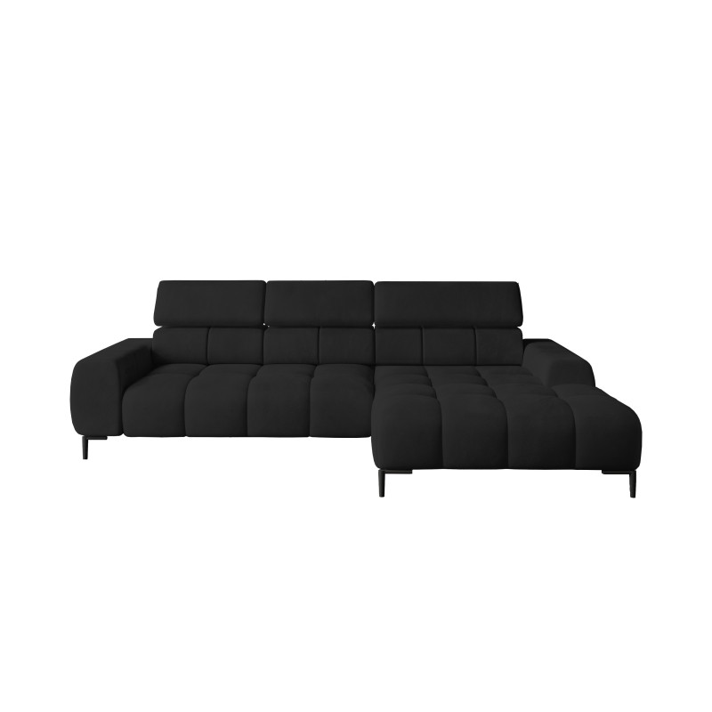 Narożnik wolnostojący PLAZA układ Prawy w tkaninie SOLAR 99