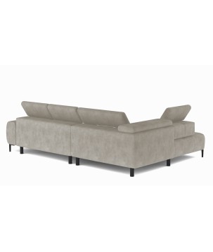 Narożnik wolnostojący PLAZA układ Prawy w tkaninie SOLAR 03