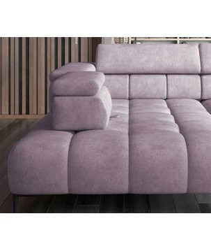 Narożnik wolnostojący PLAZA układ Prawy w tkaninie SOLAR 61