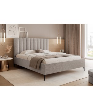 Nowoczesne Łóżko MonaSlim III z metalowym stelażem